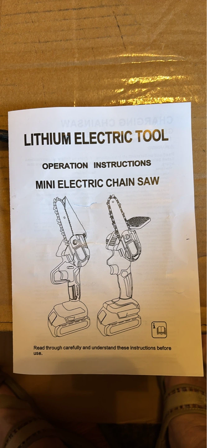 48V Lithium Electric Tool Mini Chainsaw Set - photo 2