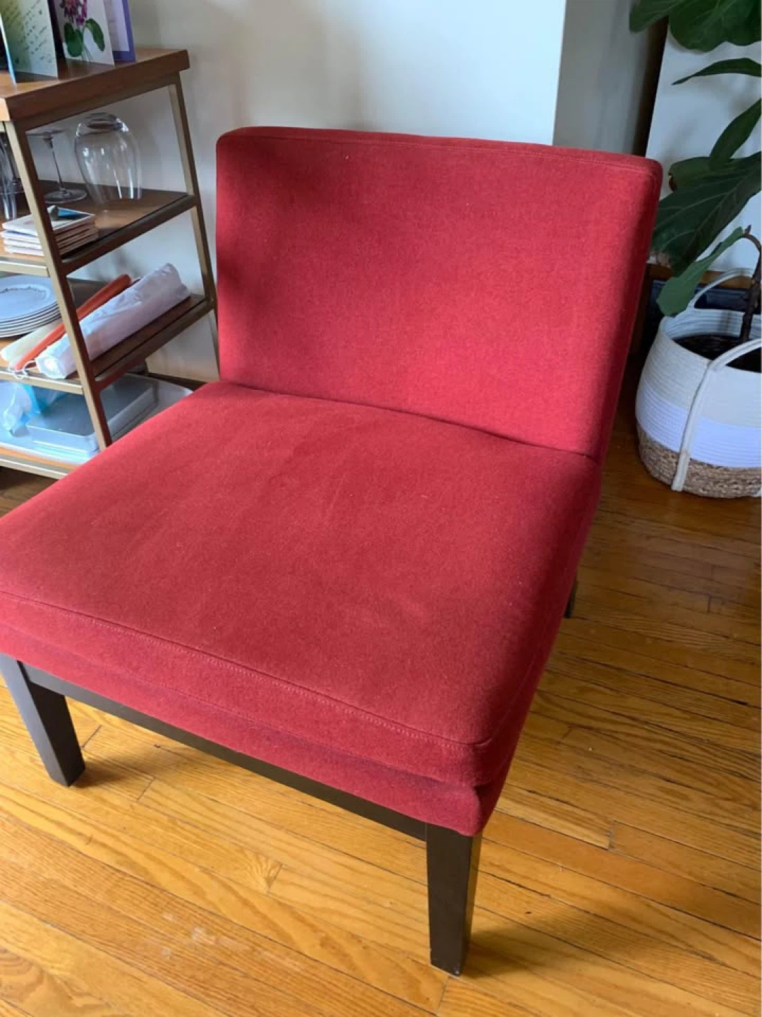 West Elm slipper accent chair - photo 2