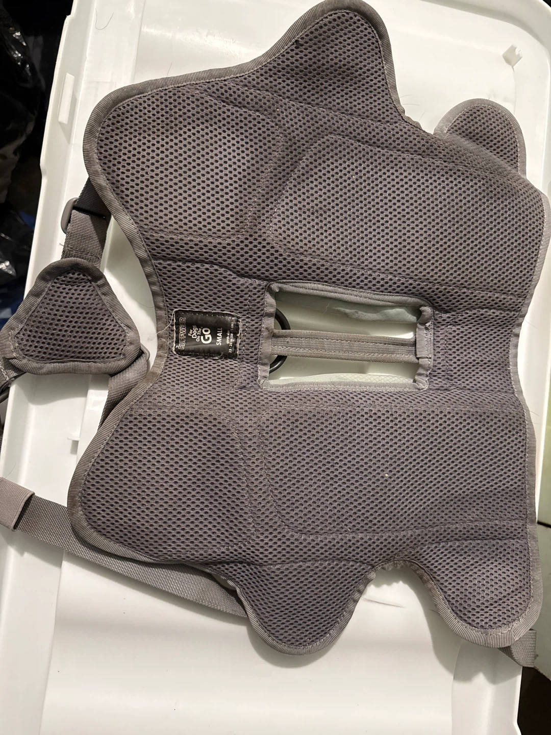 RUFFWEAR "For Dogs On The Go" Small Dog Pack - Grey/Orange - photo 2