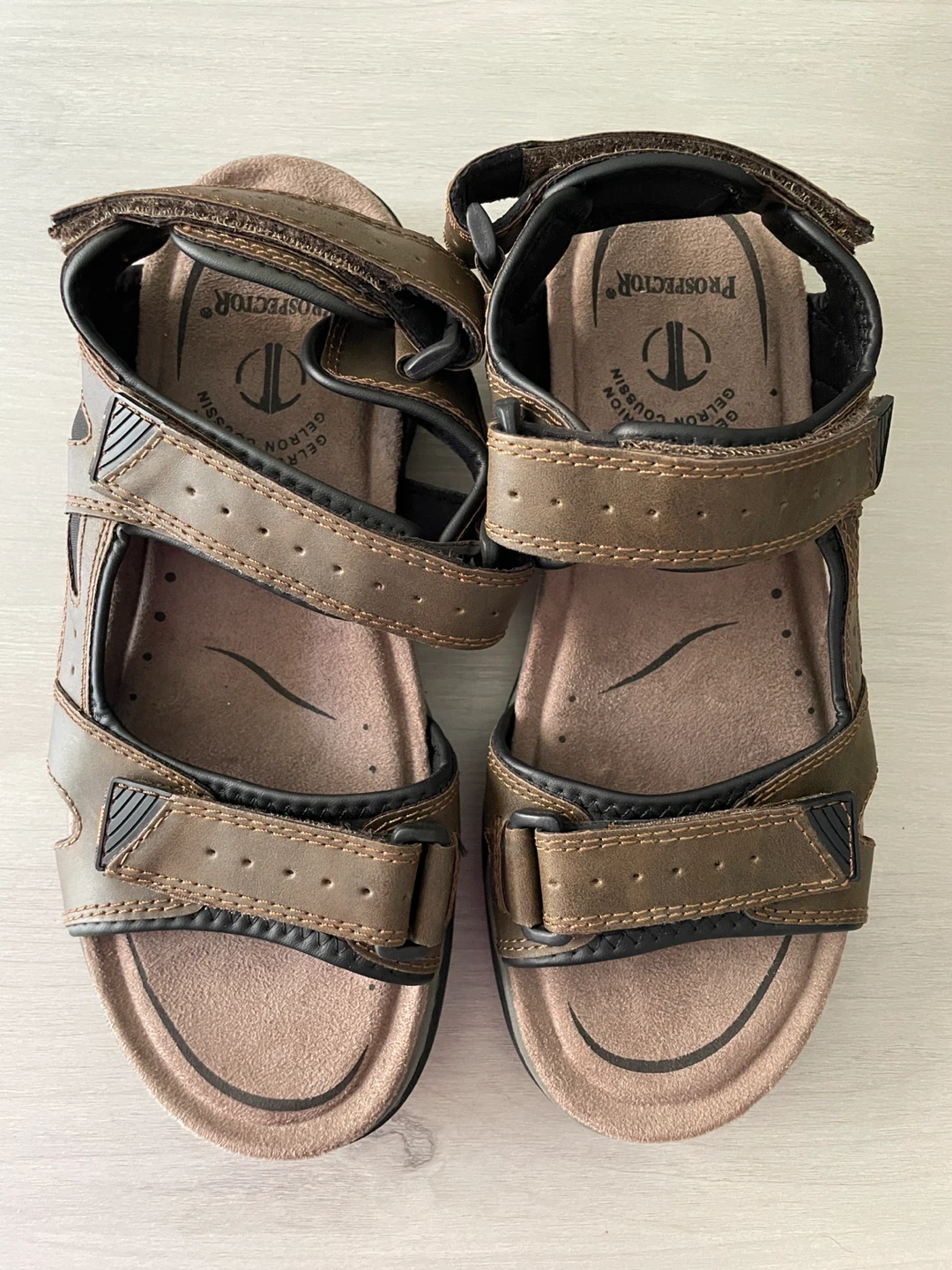 Prospector Men's Brown Sandals - Size 9