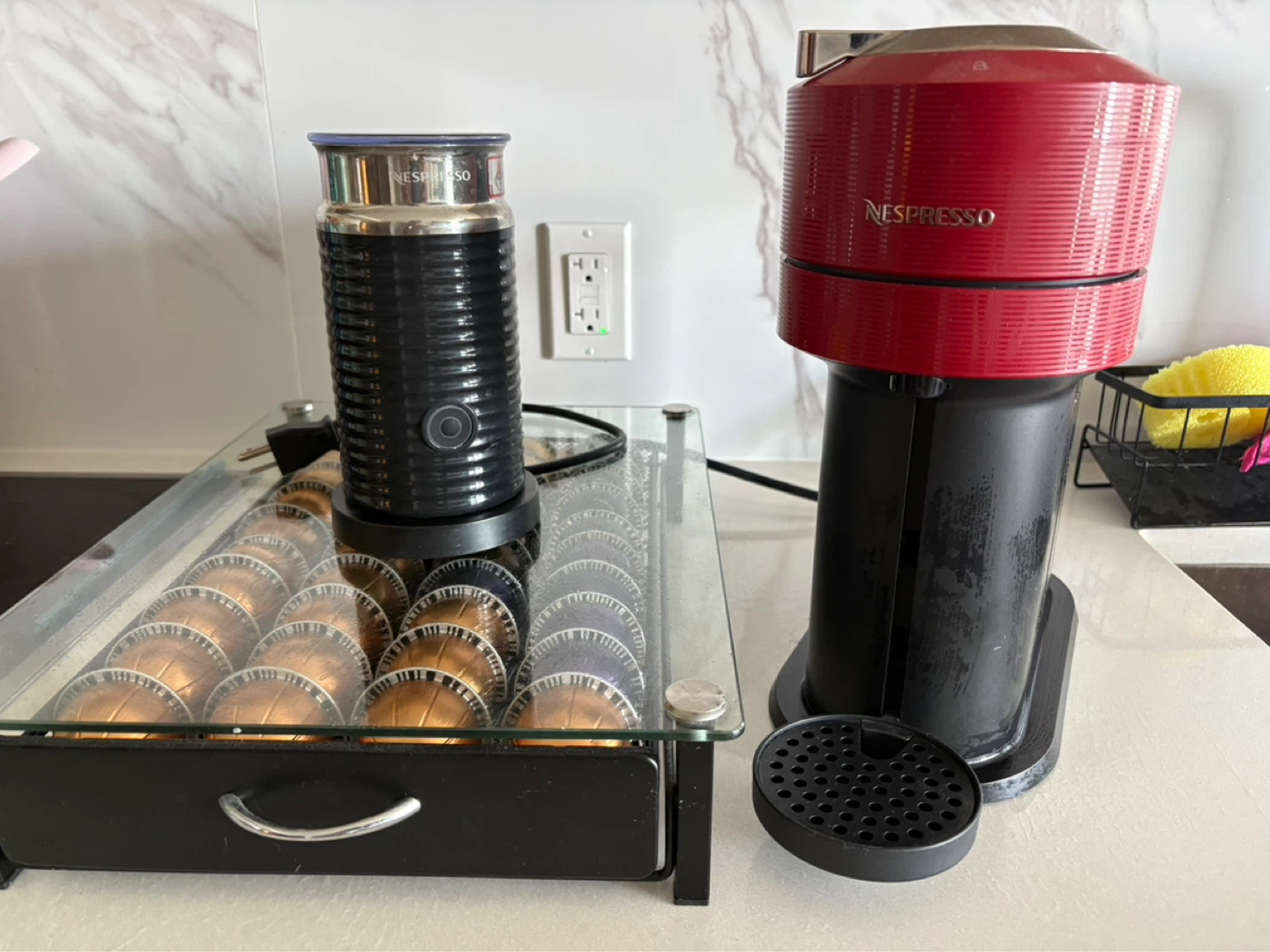 Nespresso Vertuo Coffee Machine with Milk Frother