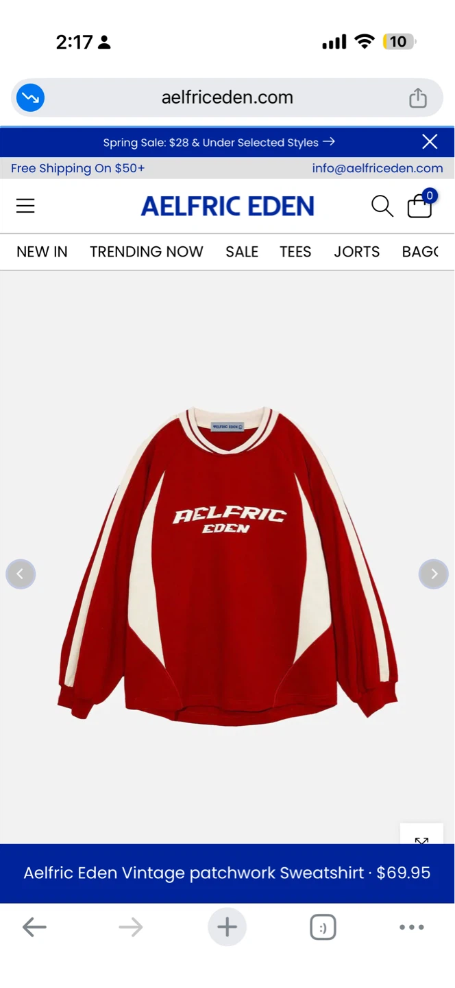 Aelfric Eden Vintage Patchwork Sweatshirt