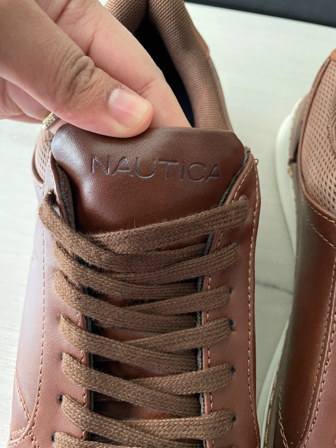 Nautica Men's Brown Turvo Shoes Size 9.5 - photo 3