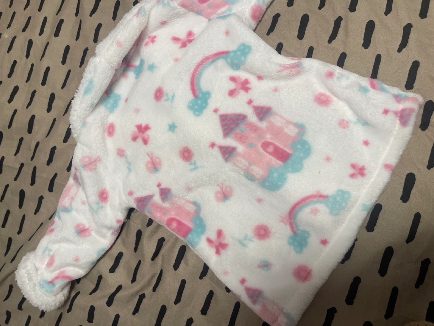 Baby girl bathrobe - photo 2