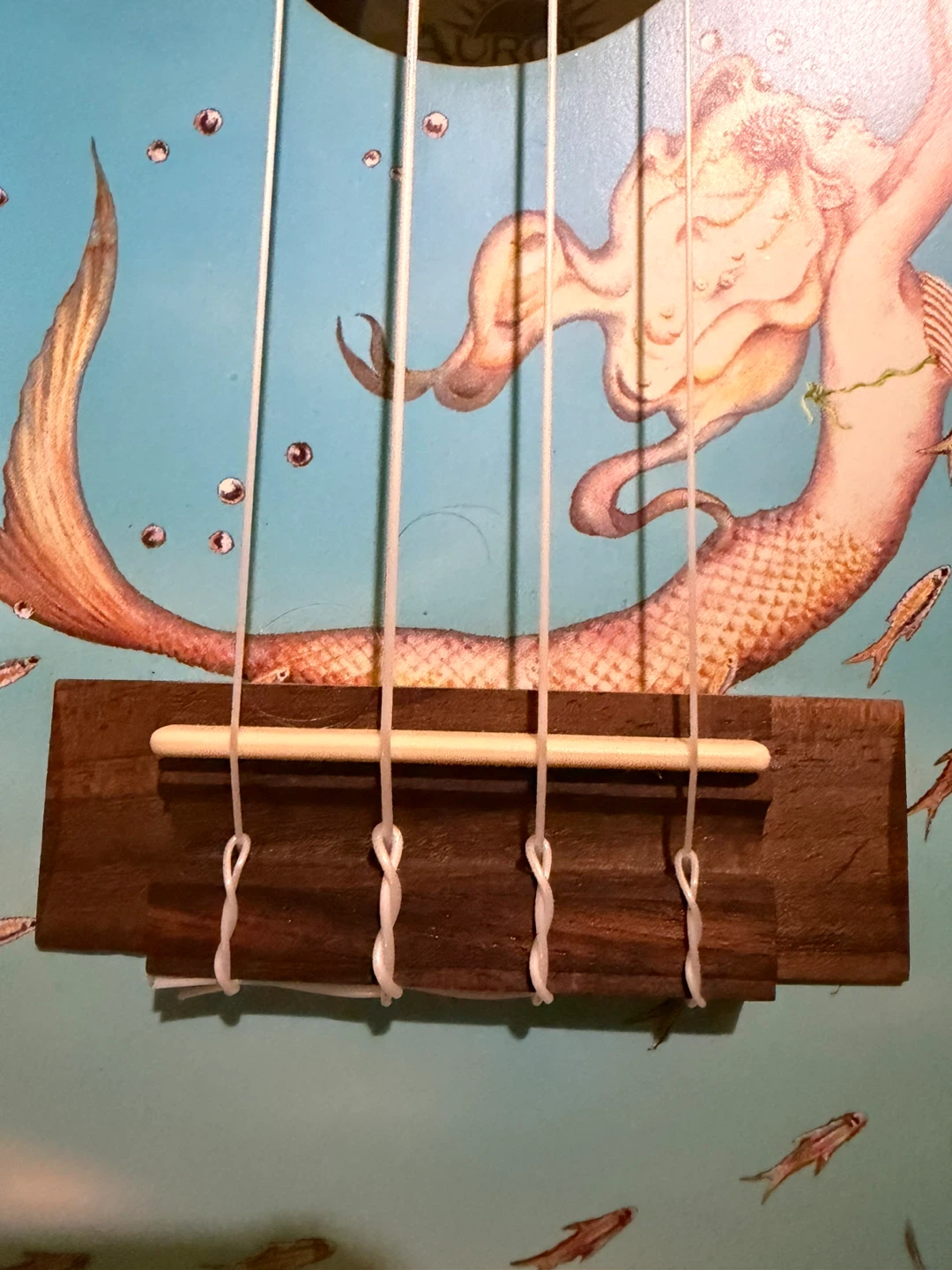 NEW: Aurora by Luna Ukulele - Mermaid & Sea Turtle Design - photo 5