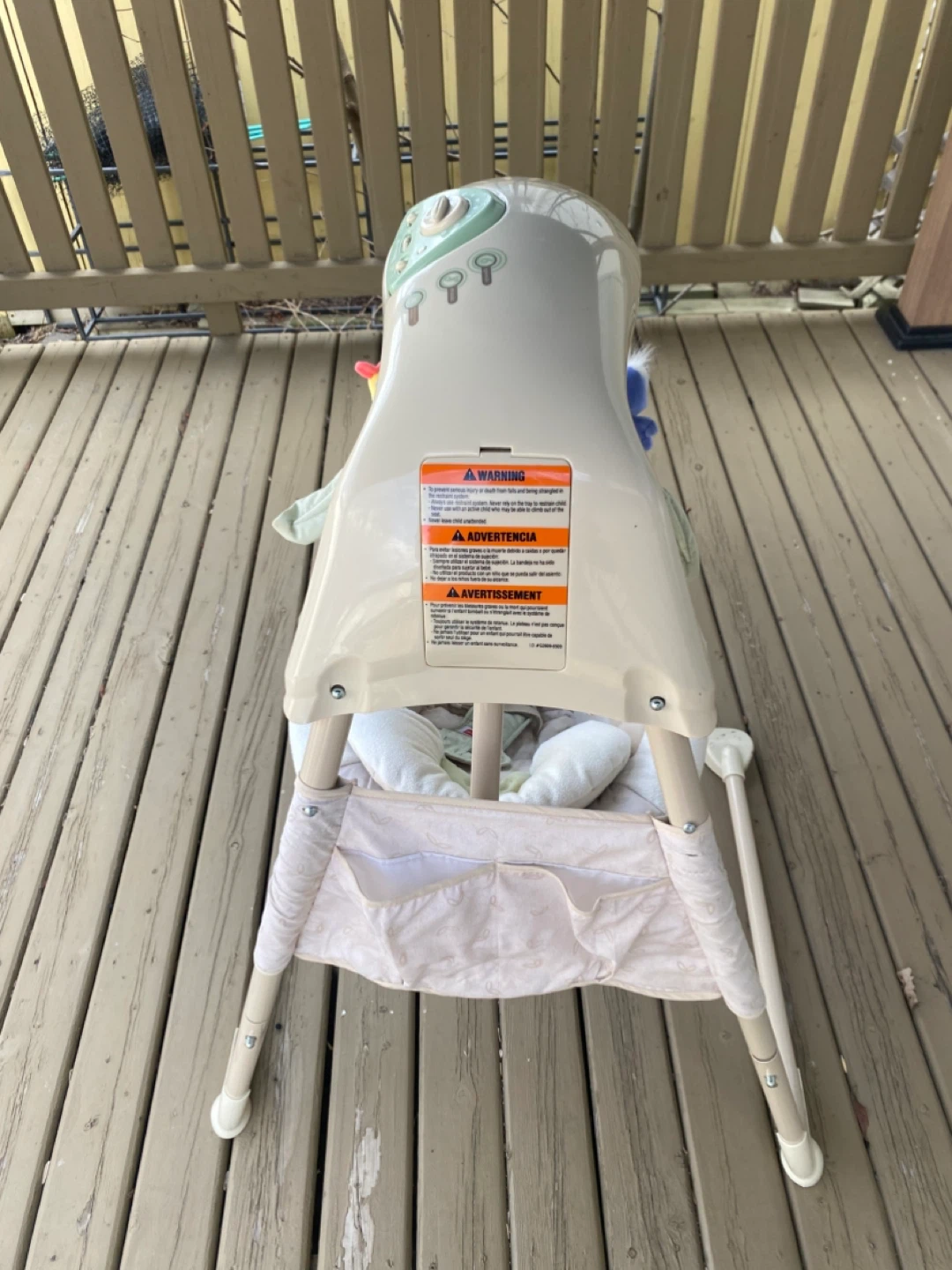 Fisher-Price Nature's Touch Cradle Swing - photo 3