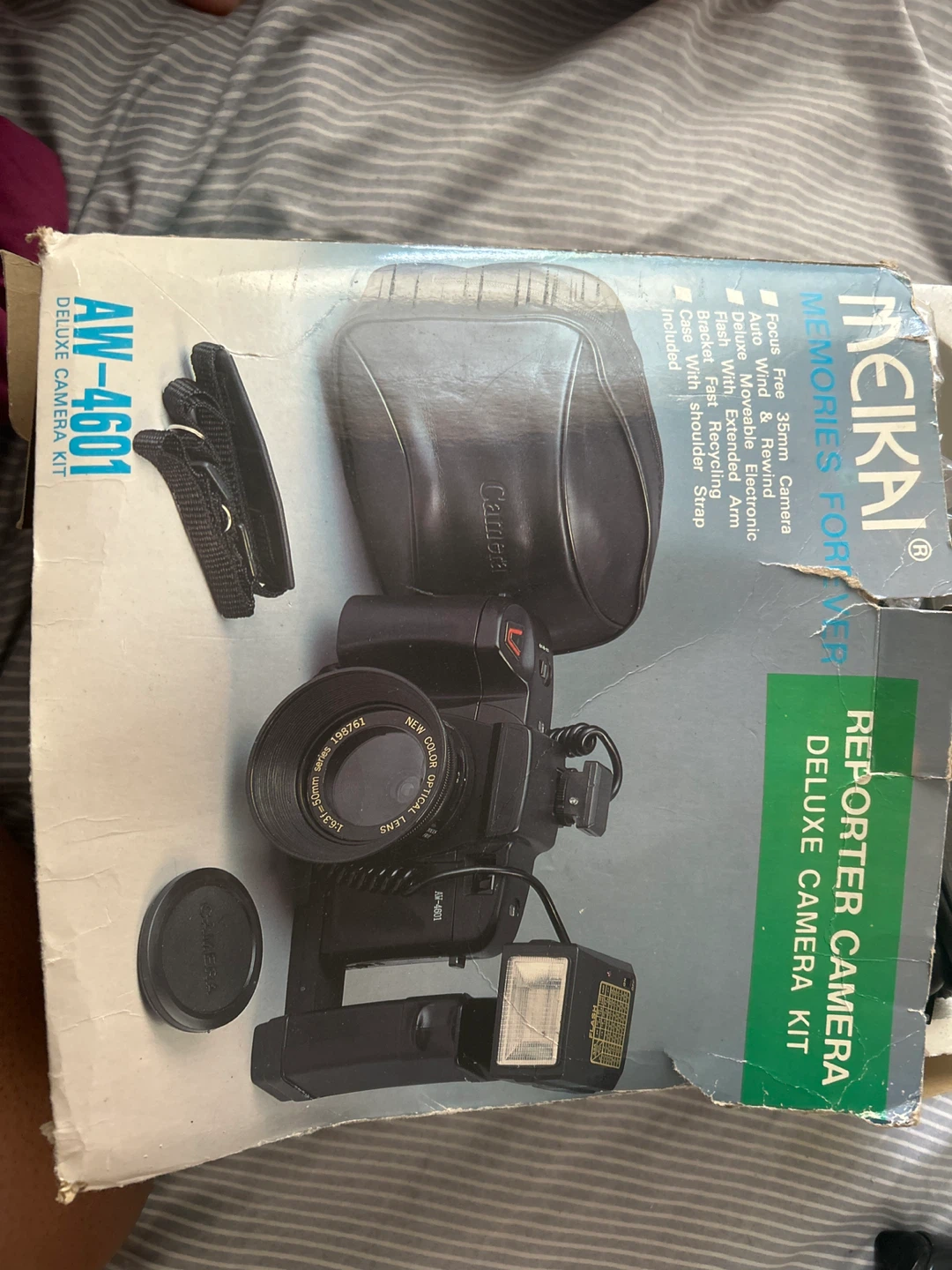 Meikai Reporter Camera Deluxe Camera Kit AWL-4601