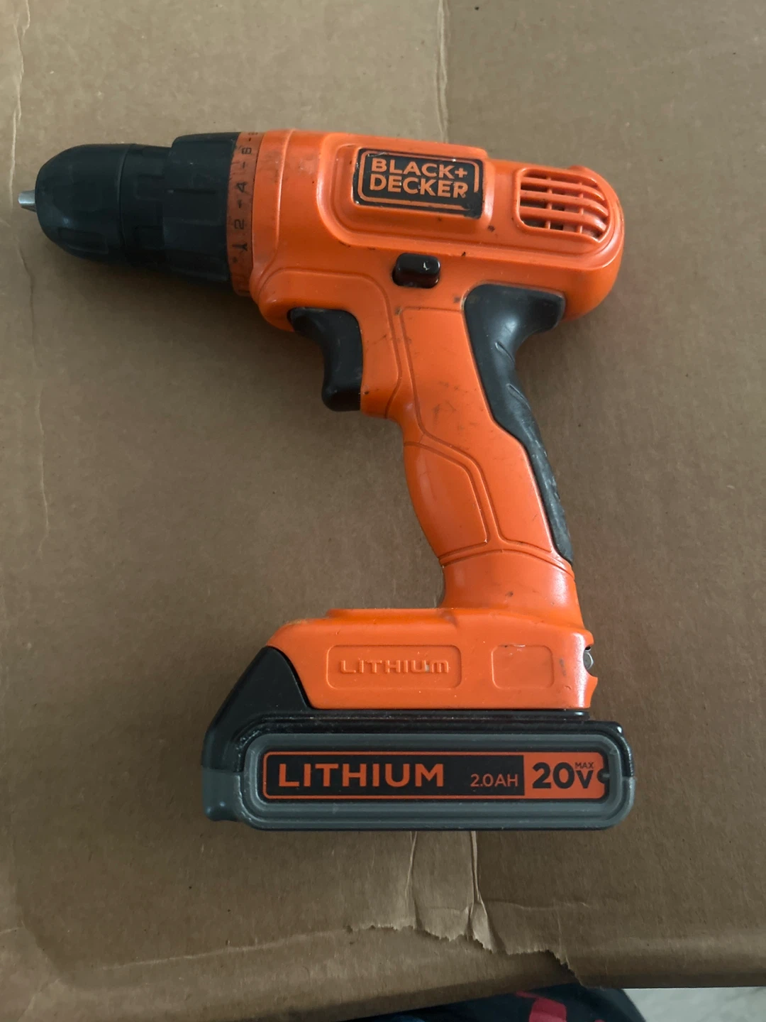 Black+Decker 20V MAX Lithium Cordless Drill
