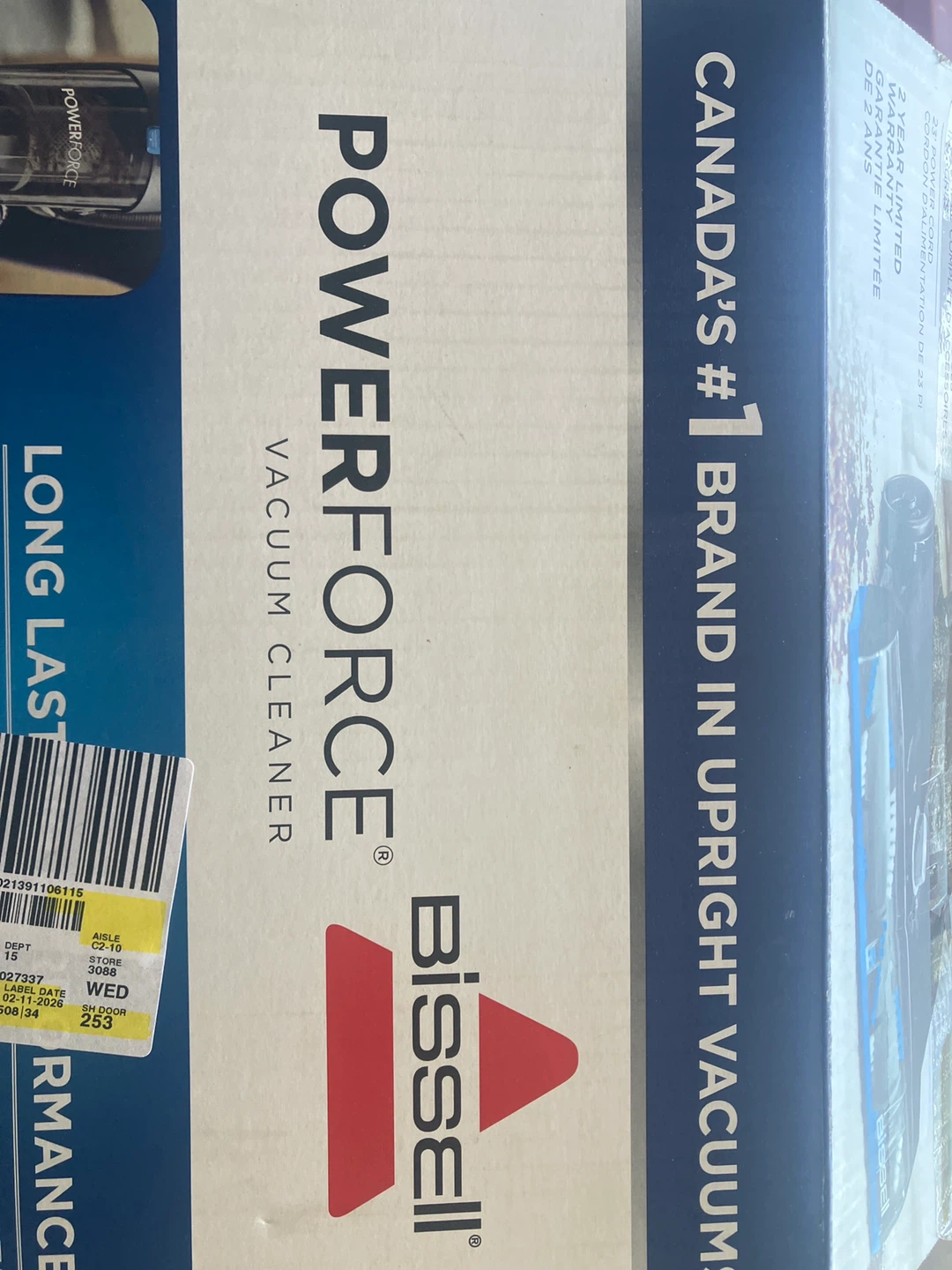 Bissell PowerForce Vacuum Cleaner - photo 2