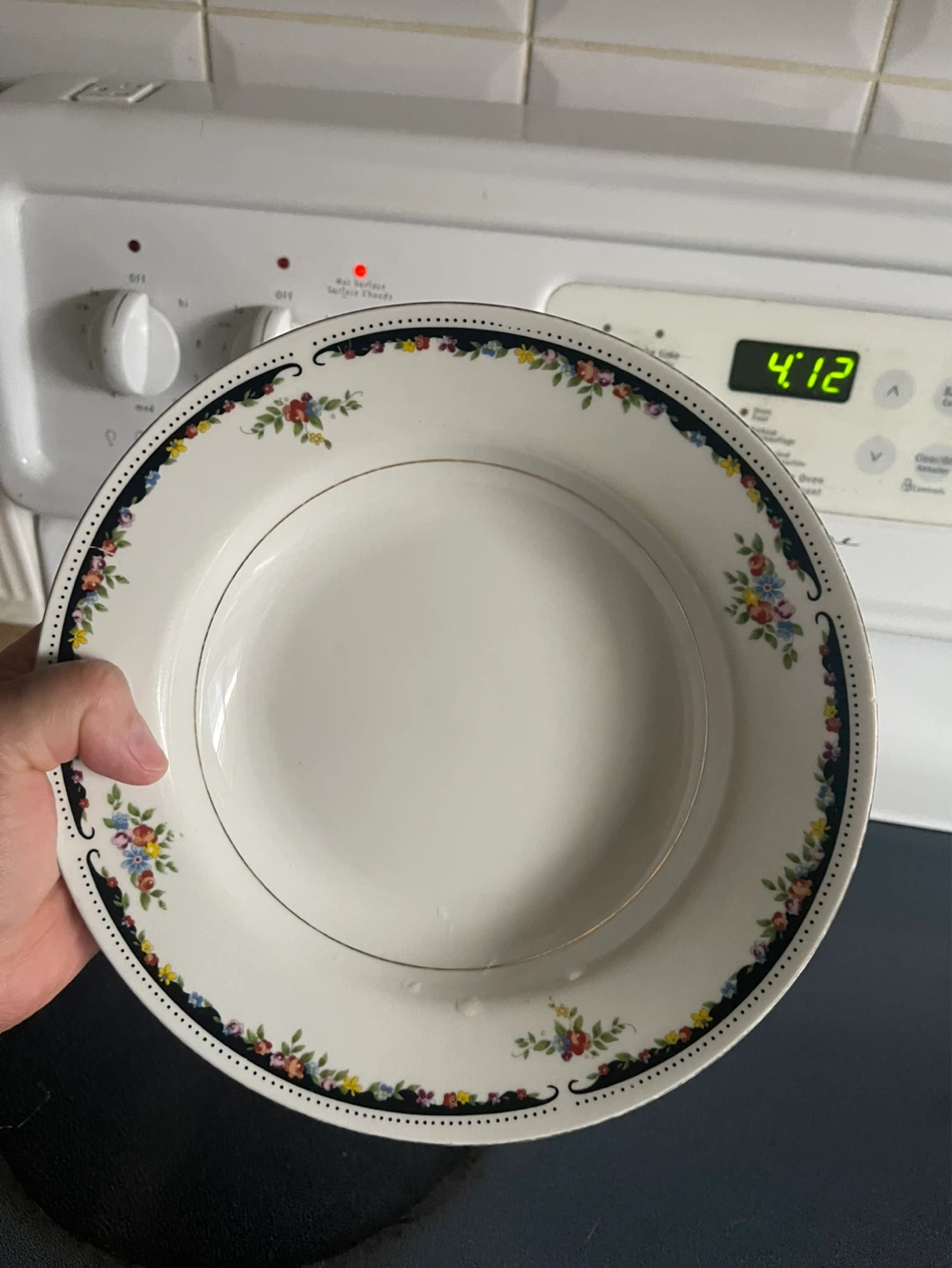 🌱 Vintage Floral Dinner Plates - Set of 6 - photo 3
