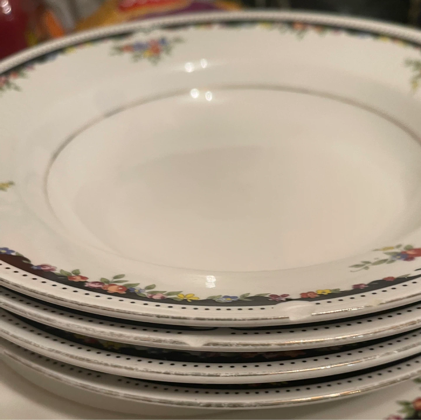 🌱 Vintage Floral Dinner Plates - Set of 6 - photo 2