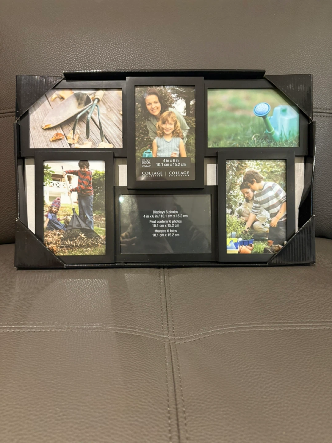 Collage Picture Frame - Displays 6 Photos