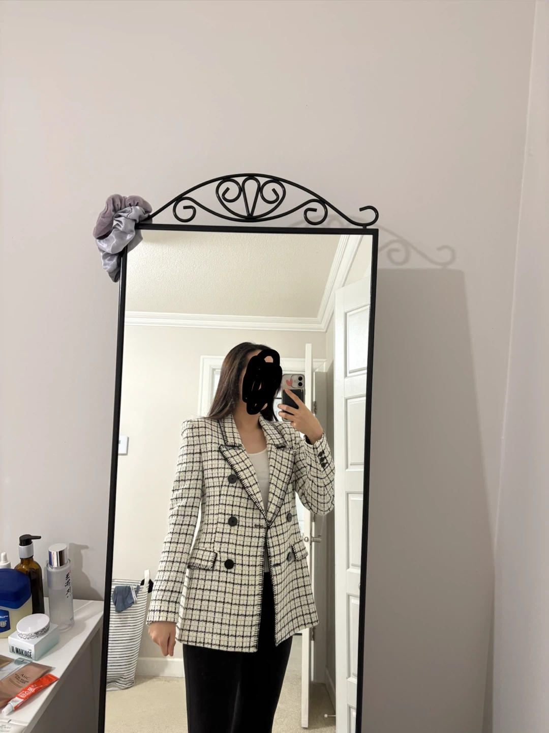 Women's Plaid Blazer