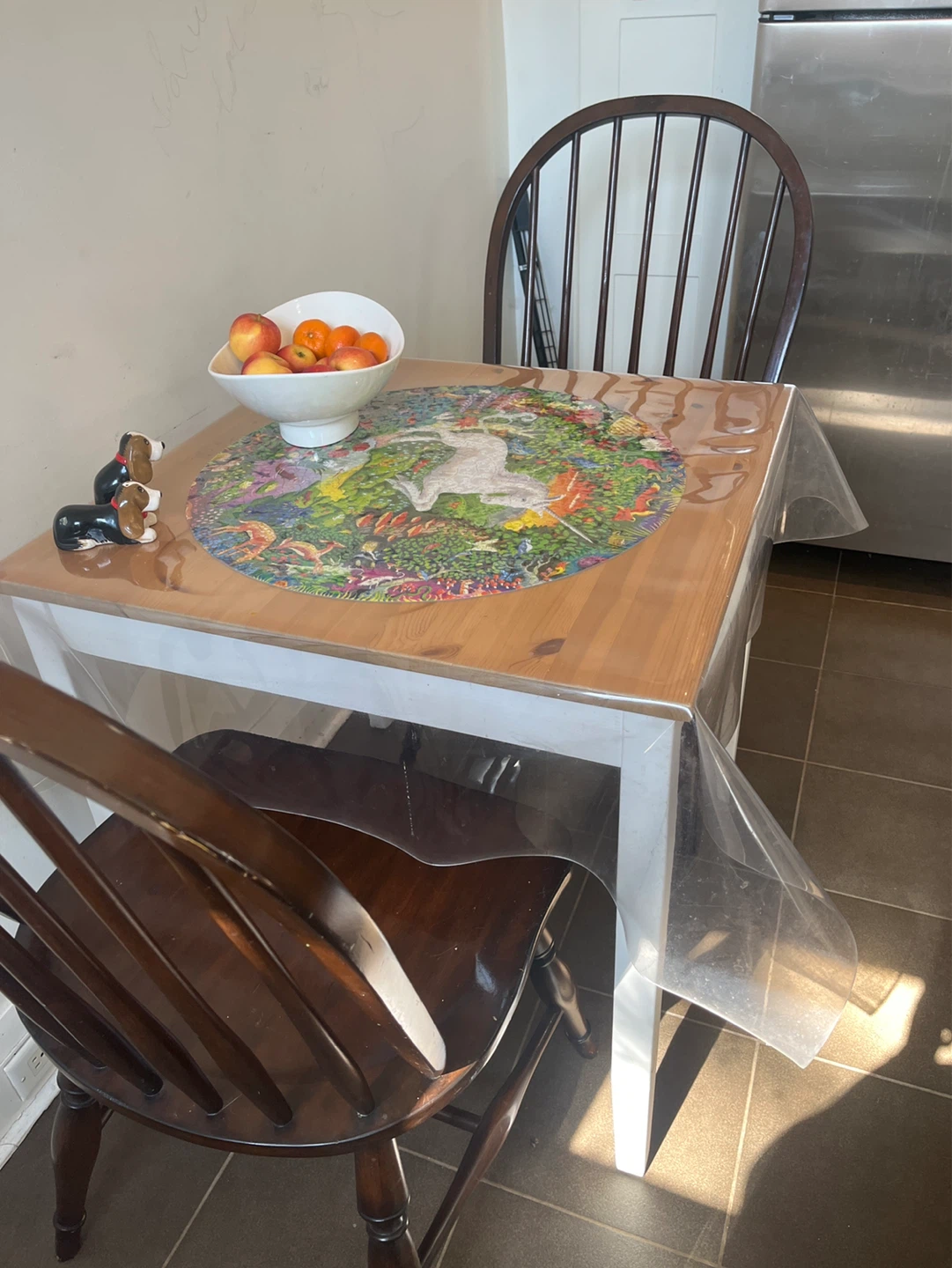 Compact Dining Table with Two Chairs Move out sale!