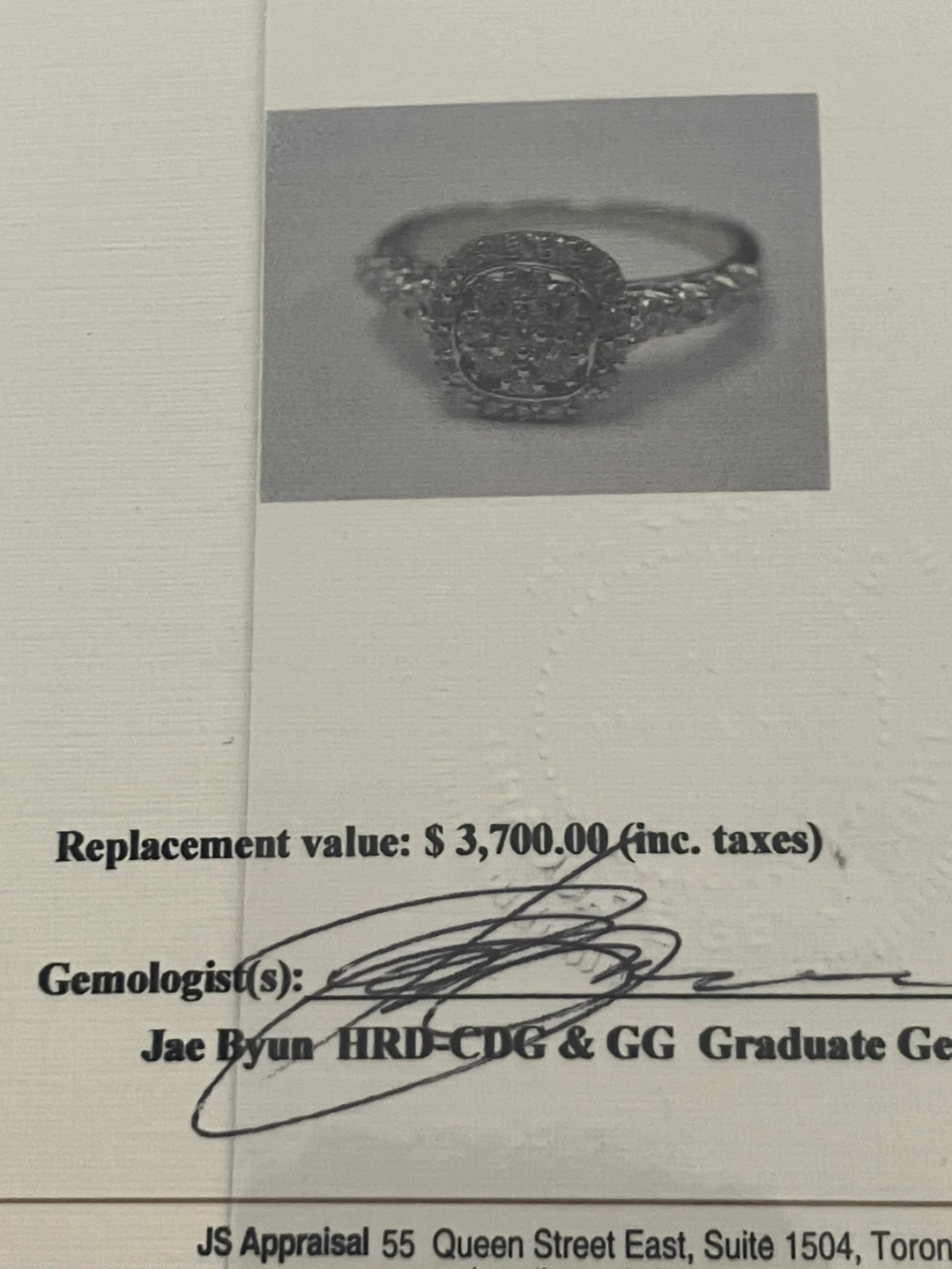Diamond Engagement Ring Set - photo 3