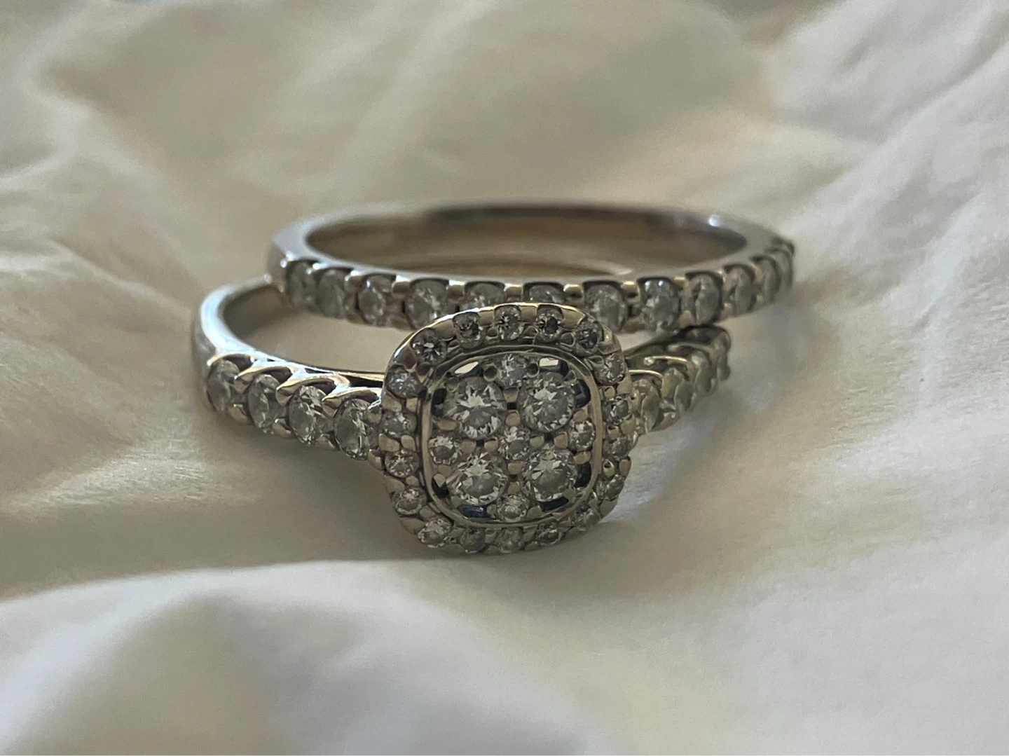 Diamond Engagement Ring Set - photo 4