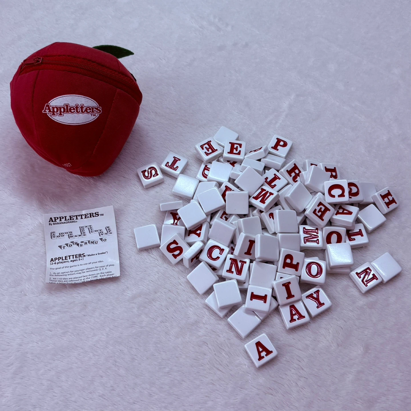 Appletters Kids Spelling Game Apple Shaped Case Educational - photo 5