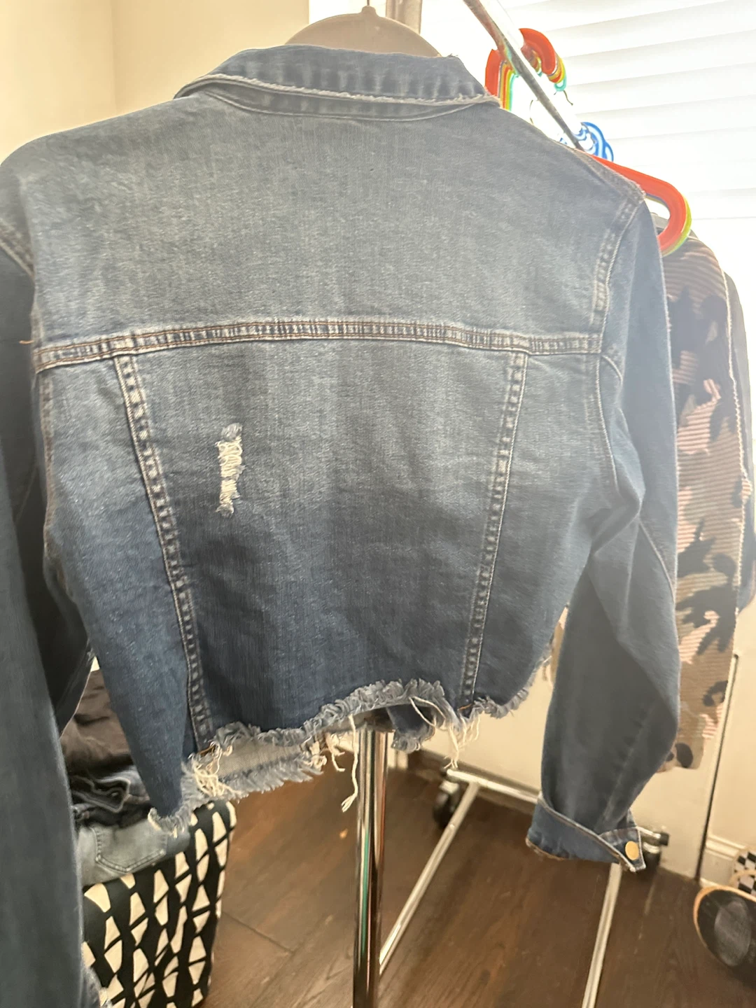 Fashion Nova Denim Jacket - Size M - photo 2