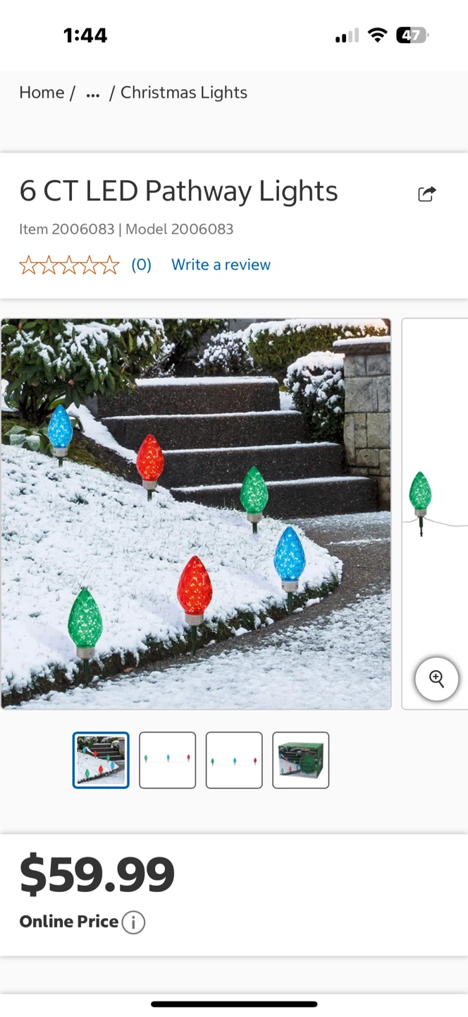 6 CT LED Pathway Lights 🌱