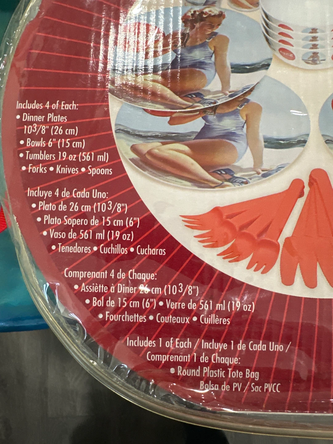 Coca-Cola 25 Piece Melacore Picnic Set - photo 2