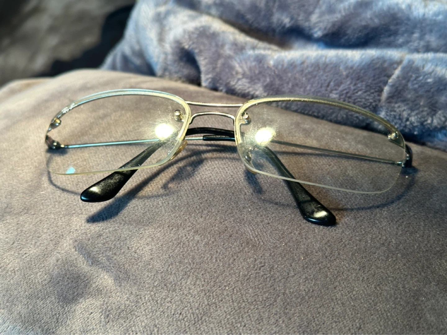ray ban 60 16 RB8724  rimless reading glasses - photo 2