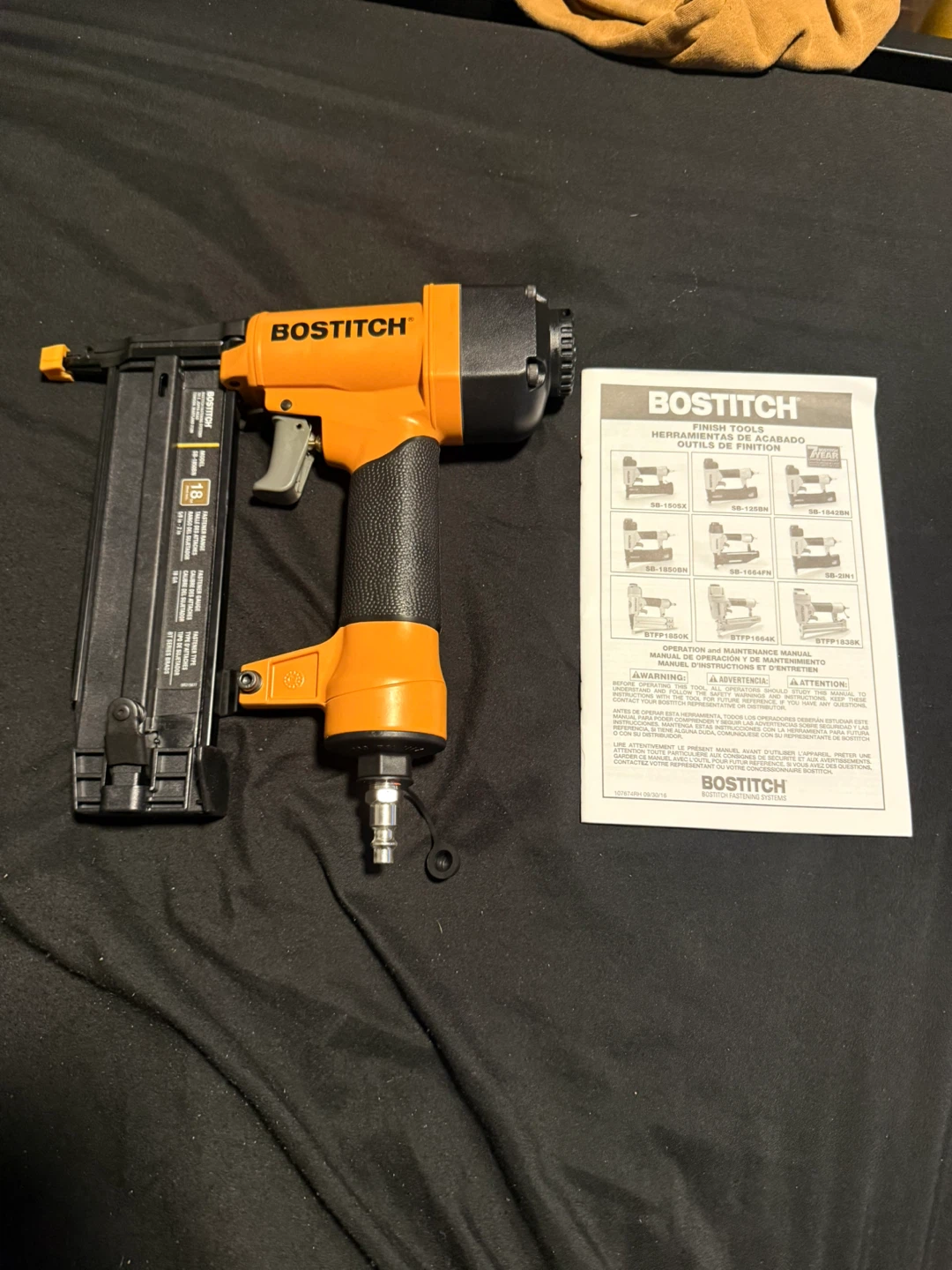 Bostitch Finish Nailer