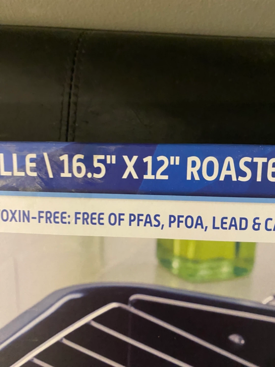 Blue Diamond 16.5" x 12" Roaster Pan with Rack - photo 3