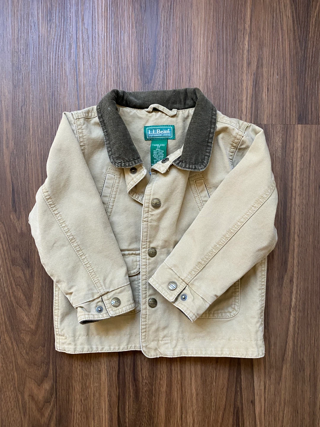 L.L.Bean Barn Chore Jacket - Size 3T 🌱