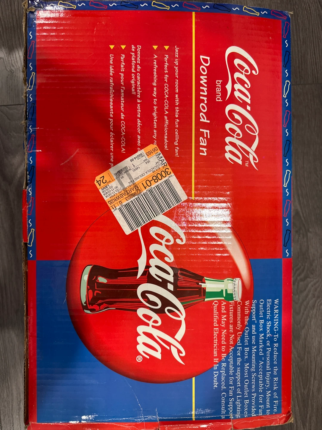 Coca-Cola Downrod Fan