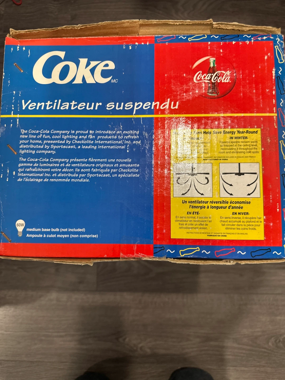 Coca-Cola Downrod Fan - photo 3