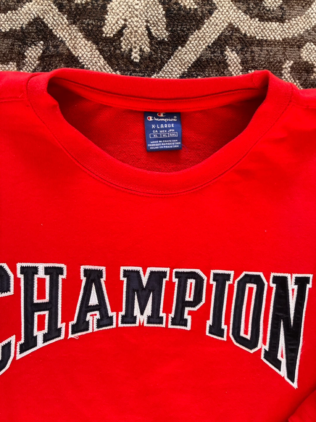Champion Crewneck Sweatshirt XL Red - photo 2