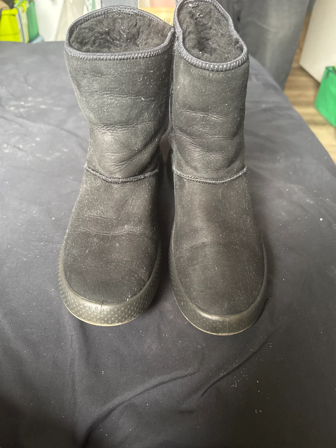 Black Ugg Boots - Women's Size 8