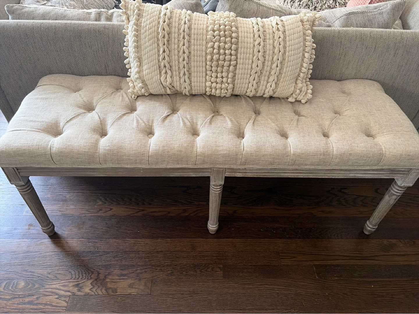 Tufted Upholstered Bench