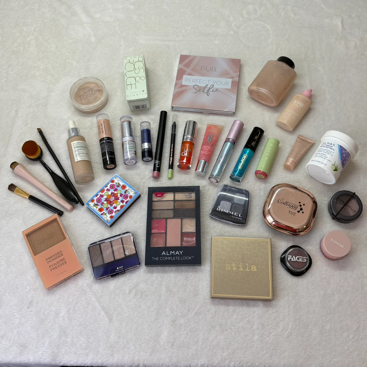 Large Makeup Bundle Assorted Cosmetics 32 piece Mixed Lot - photo 2