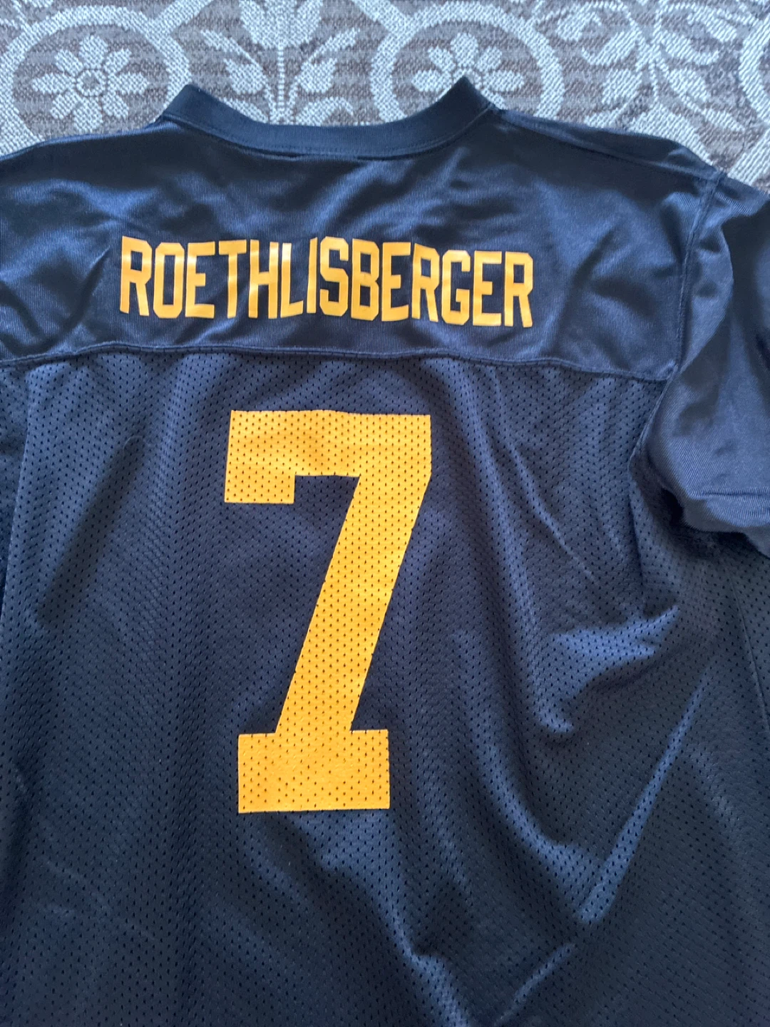 Ben Roethlisberger #7 Pittsburgh Steelers Jersey XL Reebok NFL - photo 4