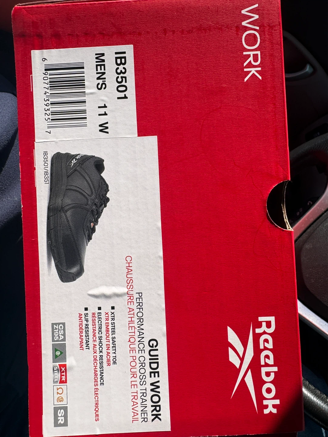 Reebok Men's 11W Steel Toe Work shoes - photo 4