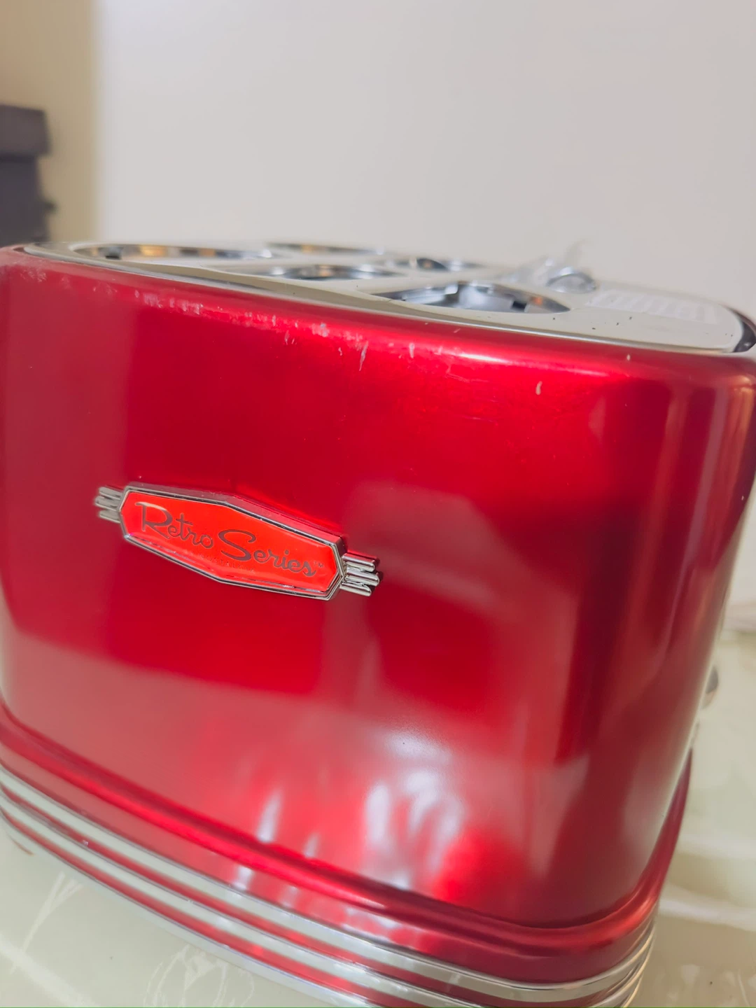 Nostalgia Retro Series 2-Slice Red Toaster