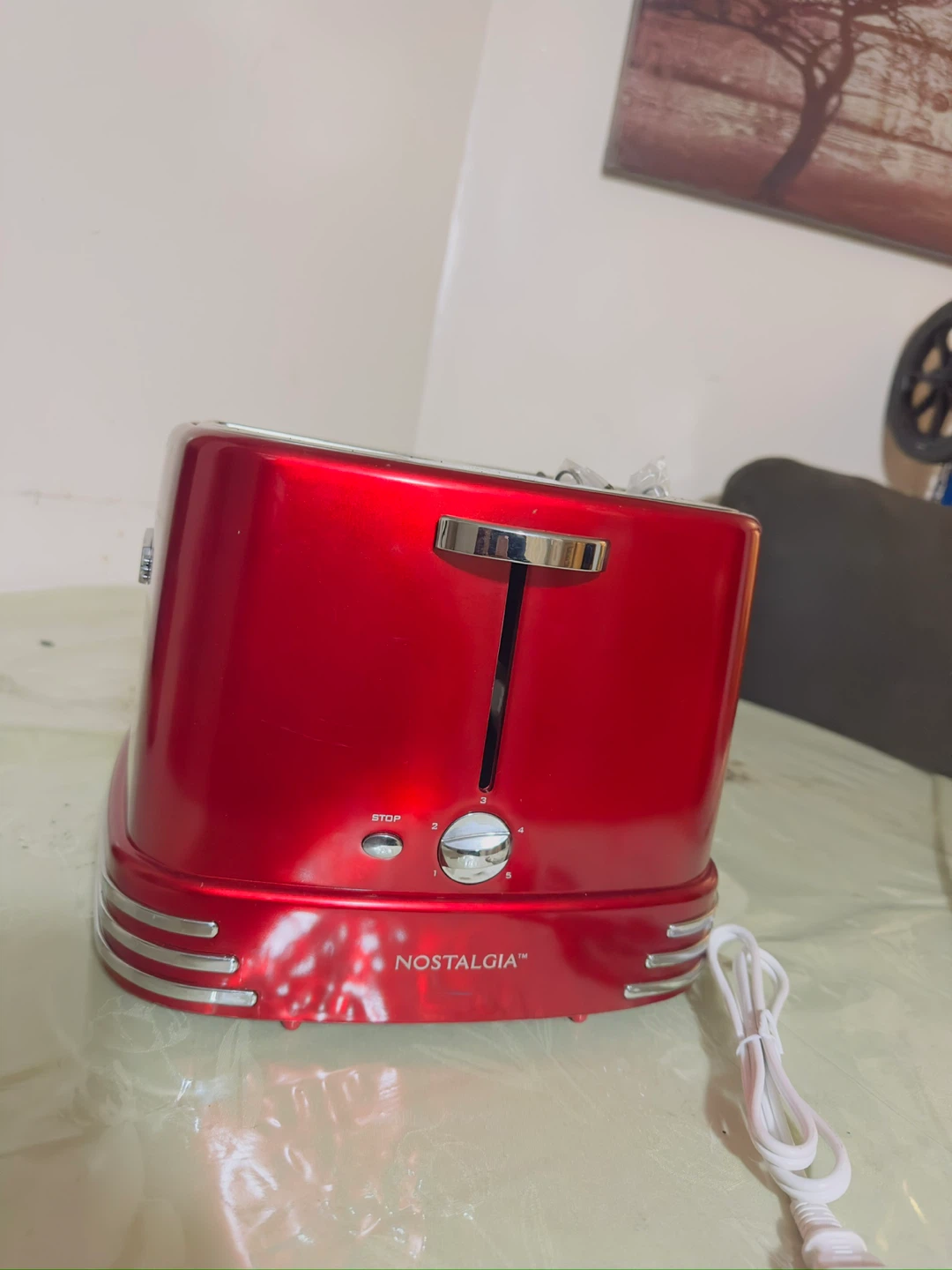 Nostalgia Retro Series 2-Slice Red Toaster - photo 3