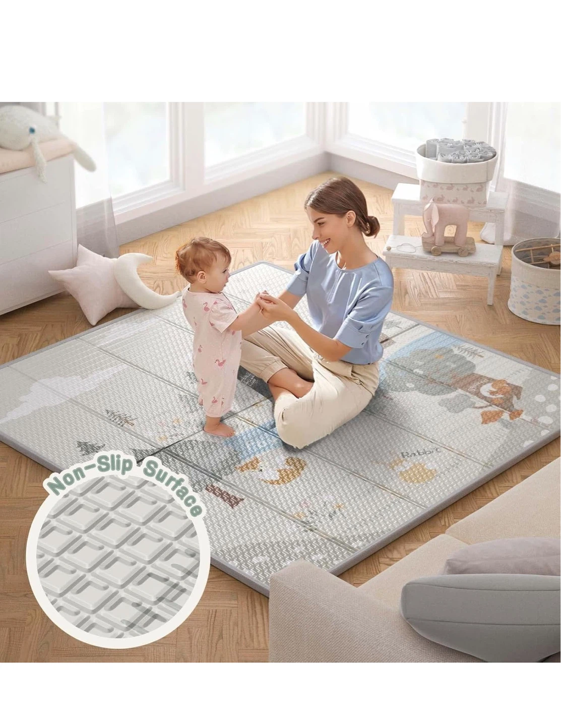 Baby Playpen and Play Mat Set BP12 - photo 5