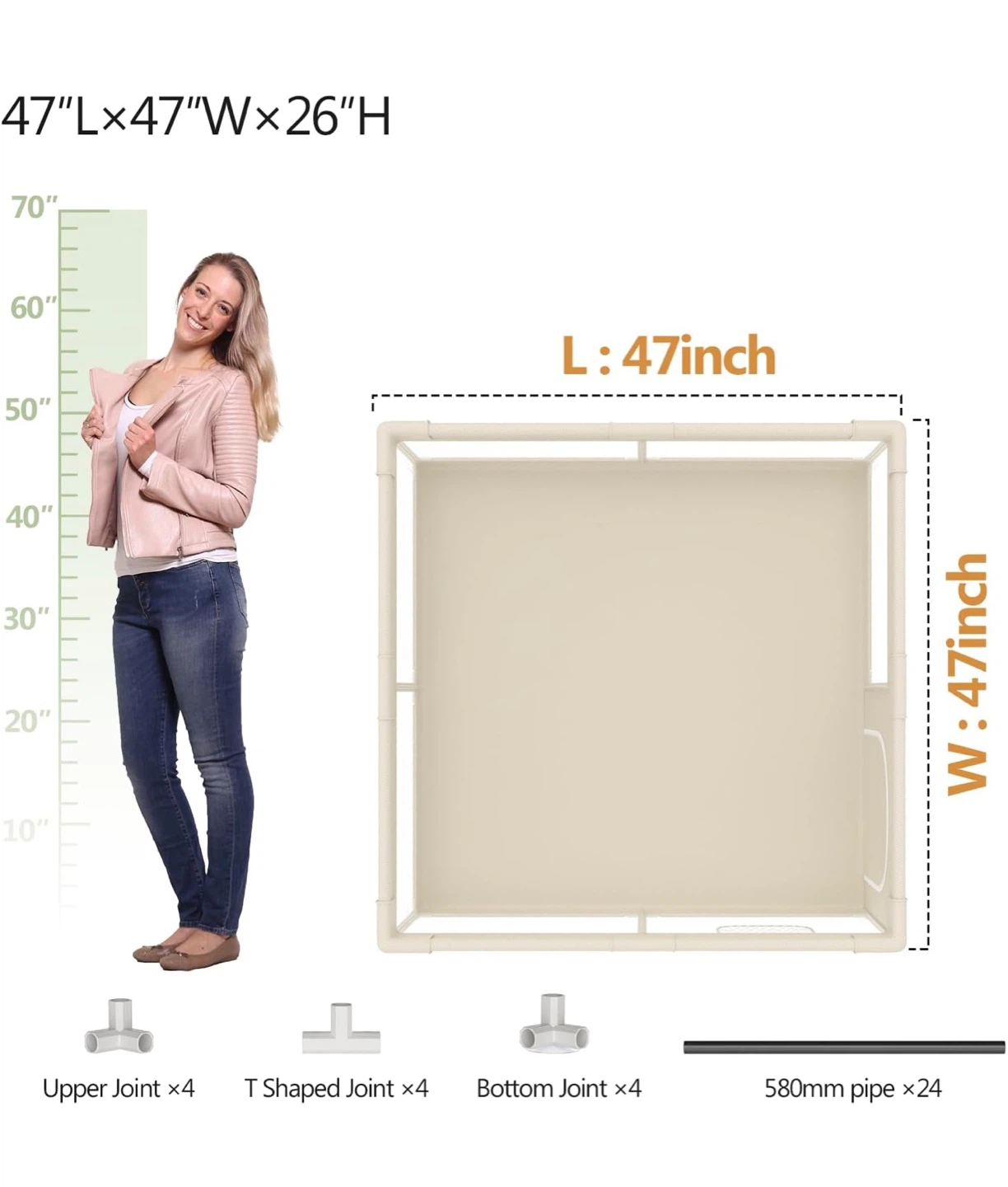 Baby Playpen and Play Mat Set BP12 - photo 3