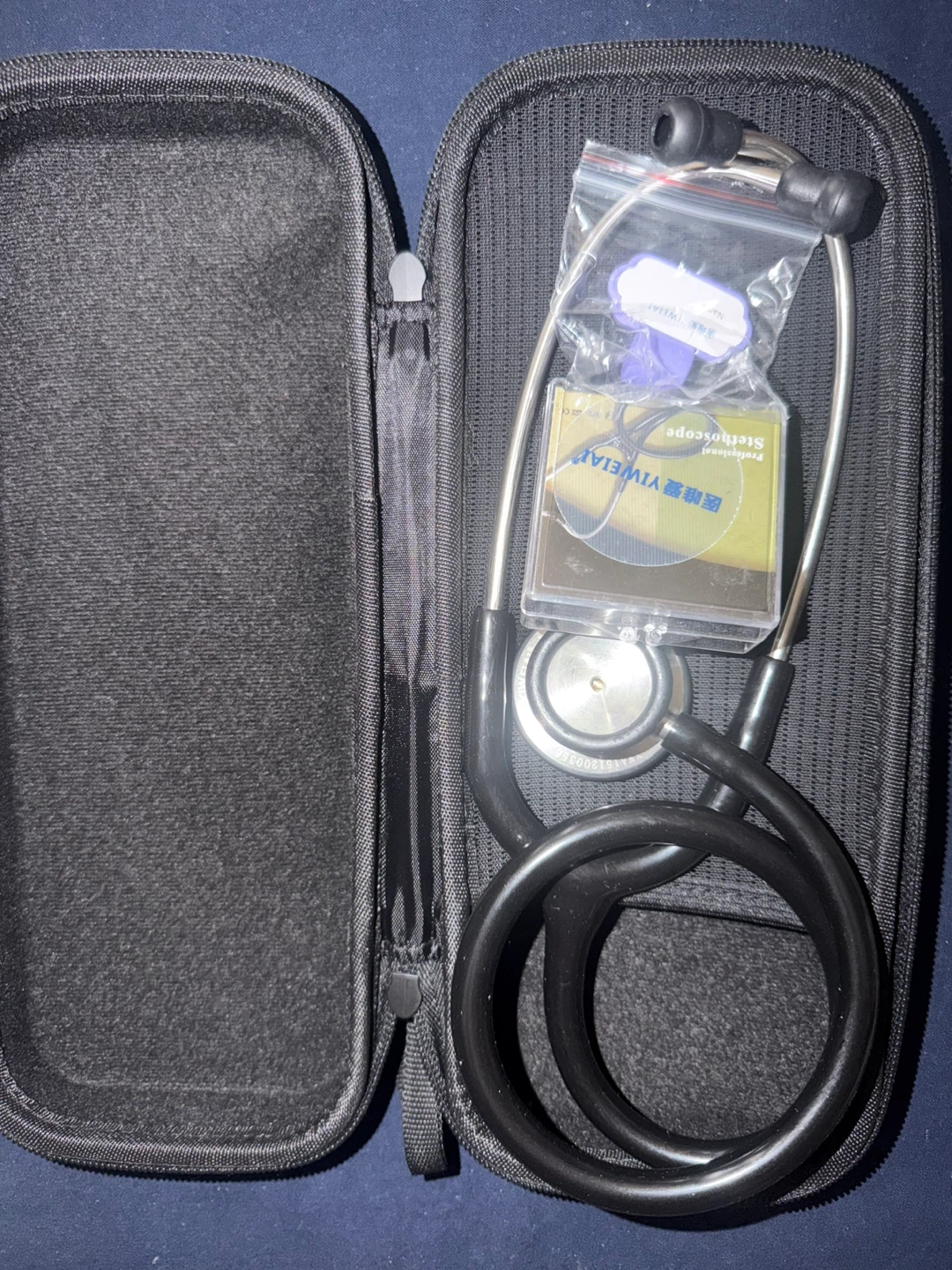 Professional Stethoscope with Carrying Case