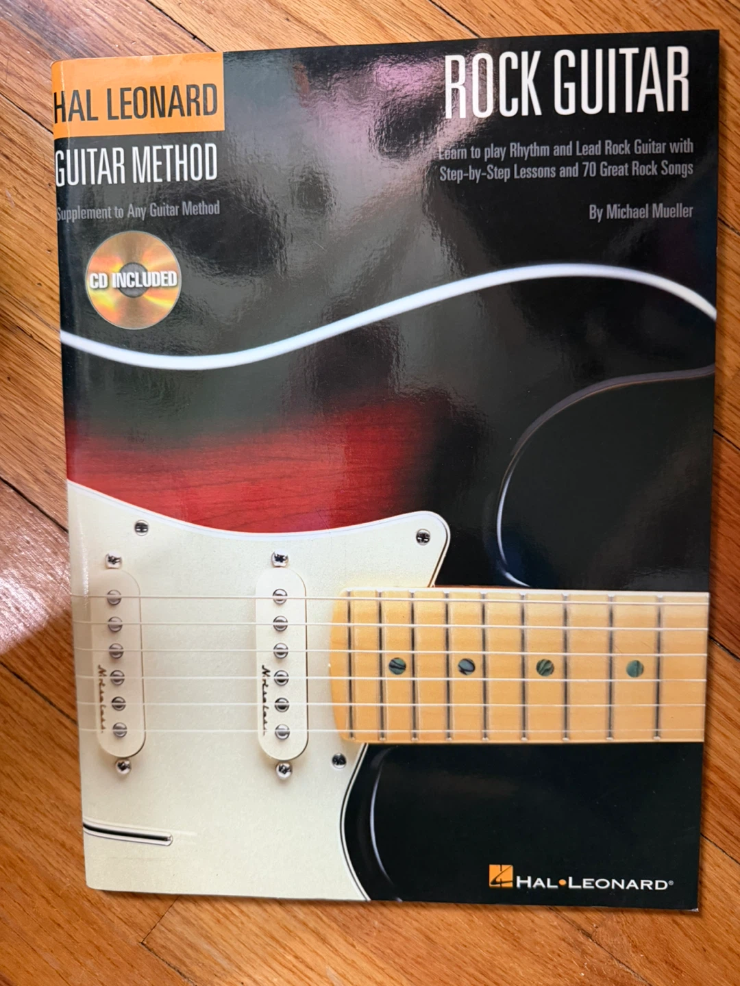 Hal Leonard Rock Guitar Method Book with CD