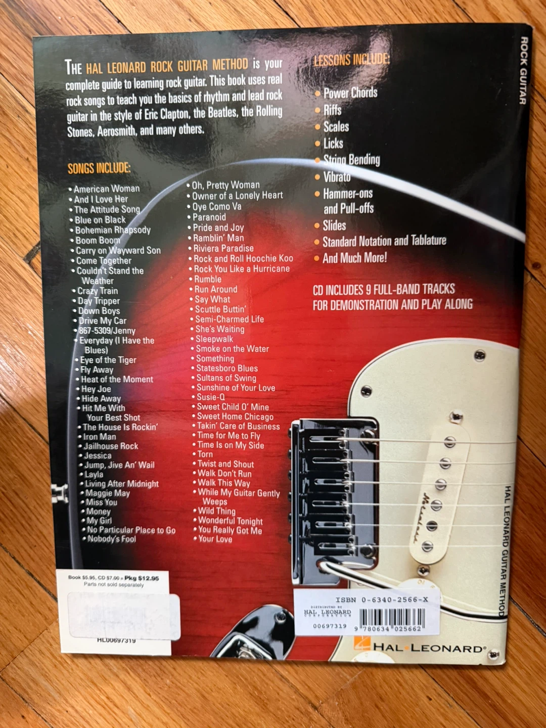 Hal Leonard Rock Guitar Method Book with CD - photo 2