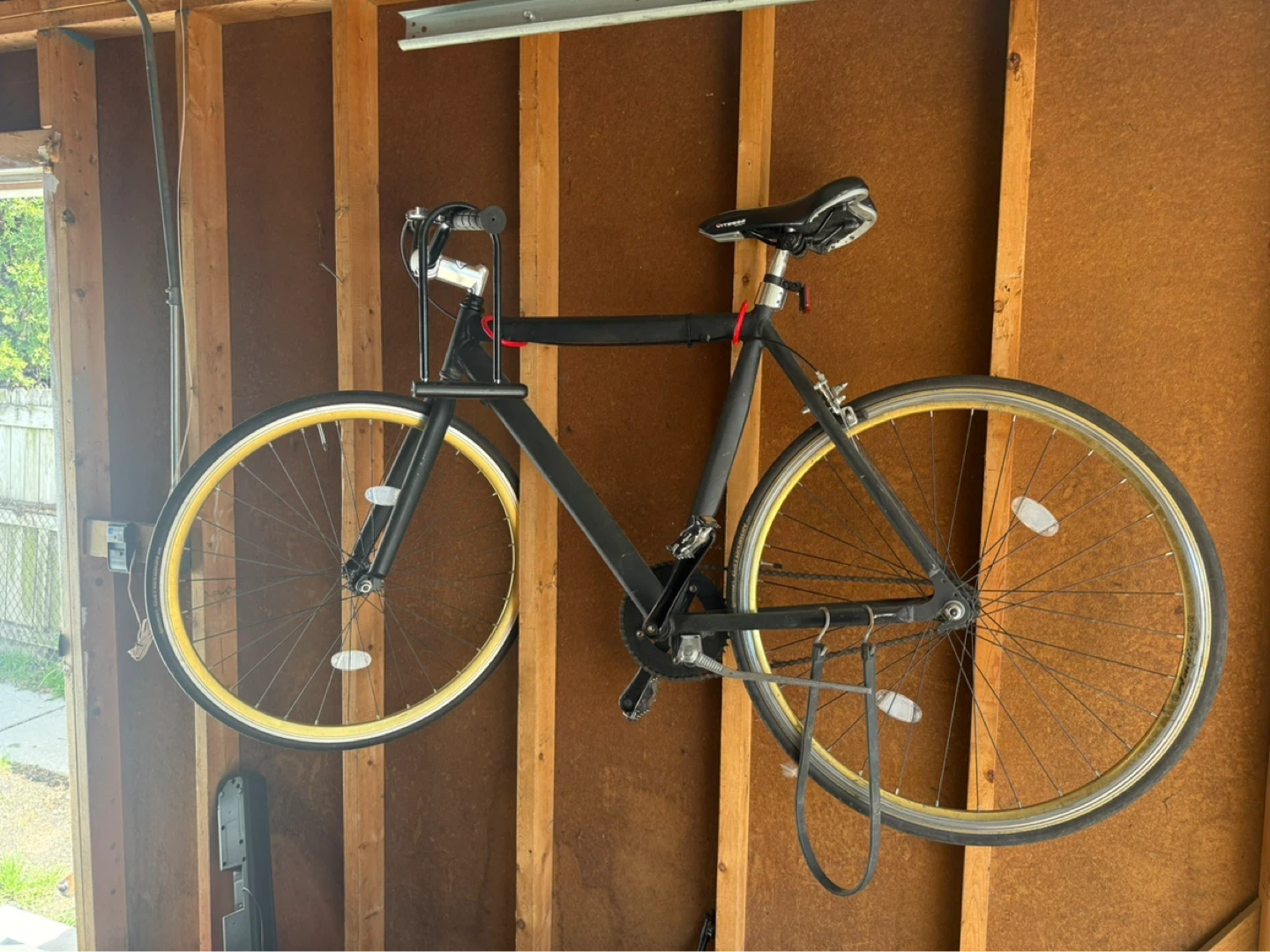 Black Bicycle with Gold Rims - photo 2