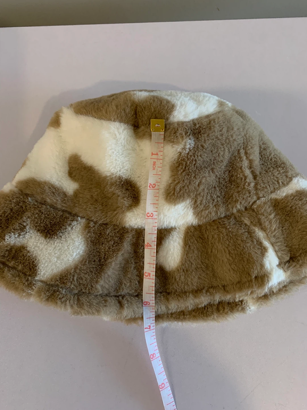 Fuzzy Cow Print Bucket Hat 🌱 - photo 4