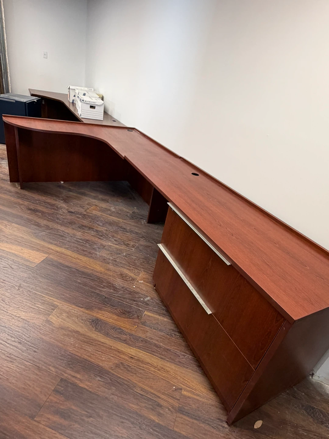 L-Shaped Executive Desk