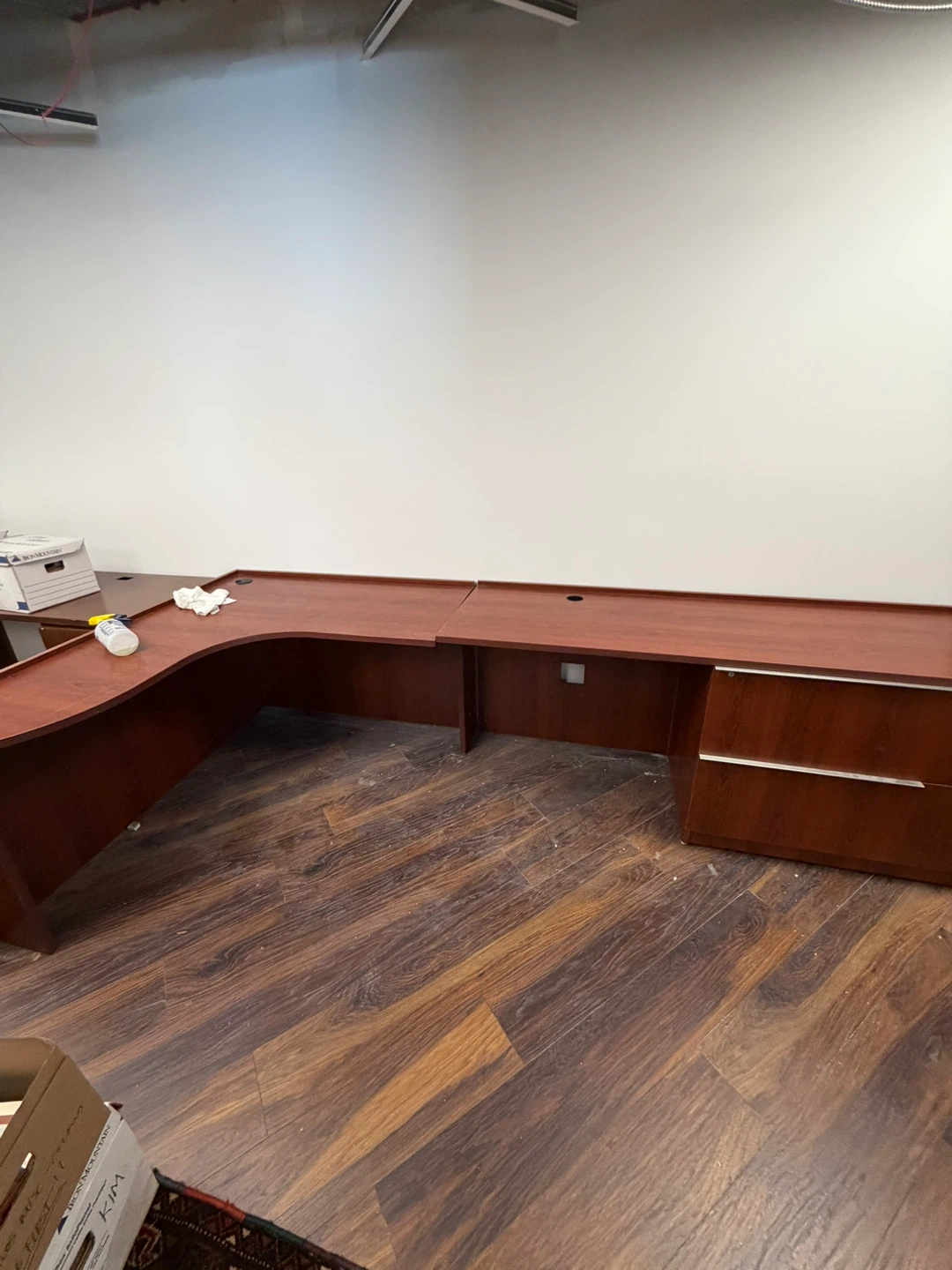 L-Shaped Executive Desk - photo 3