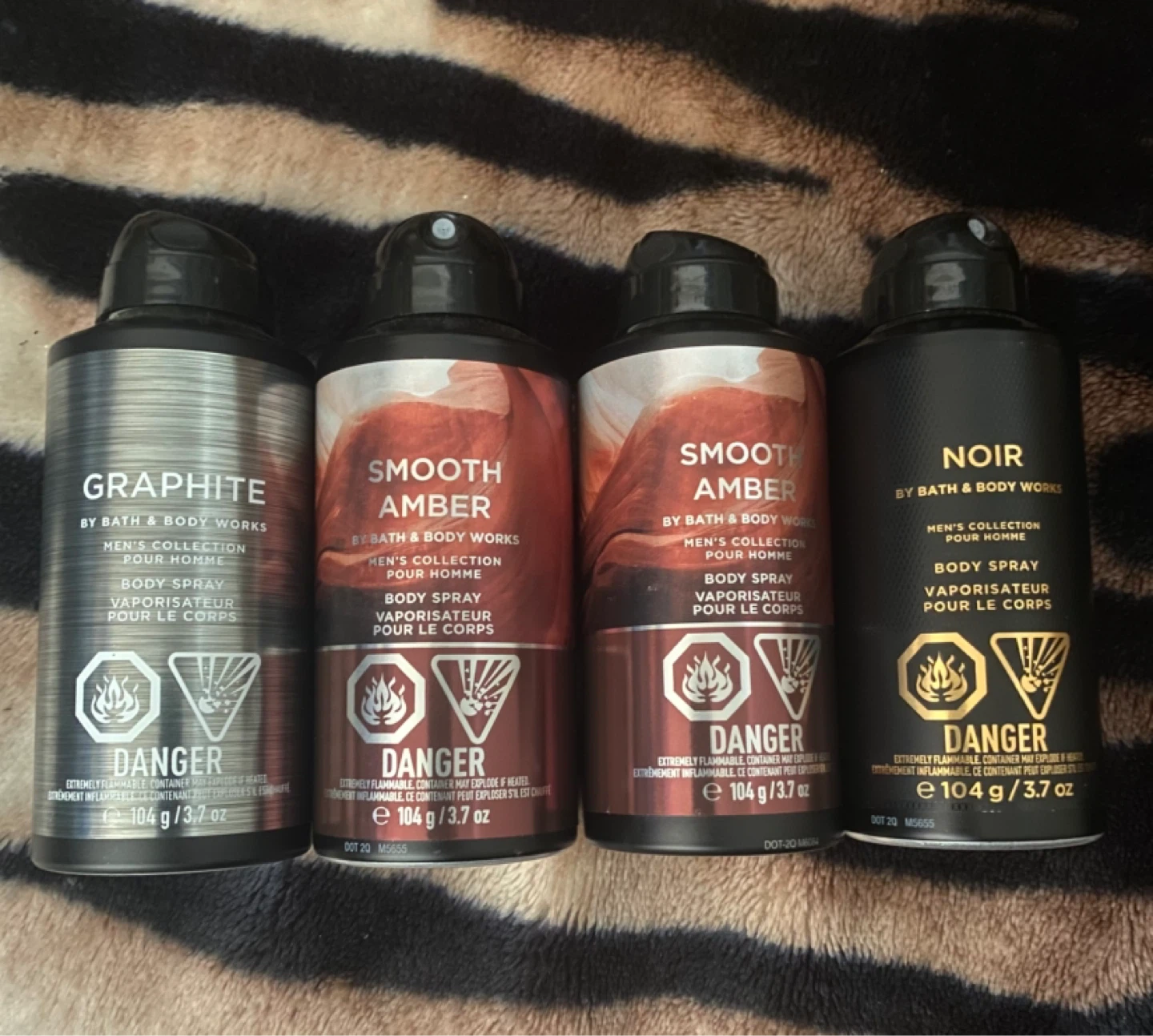 Bath & body works body spray (set of 4)
