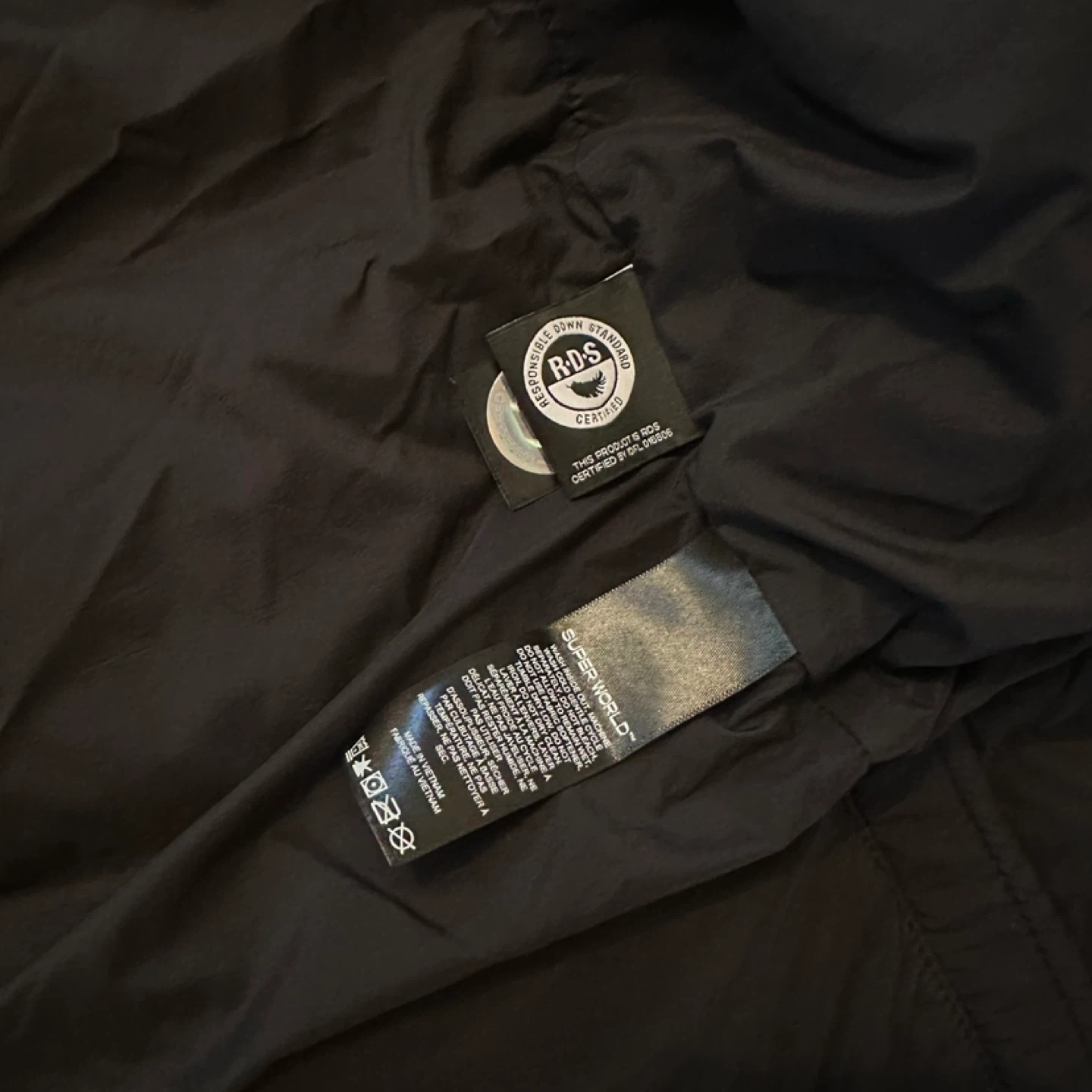 TNA Super Puff Jacket Size S Black - photo 2