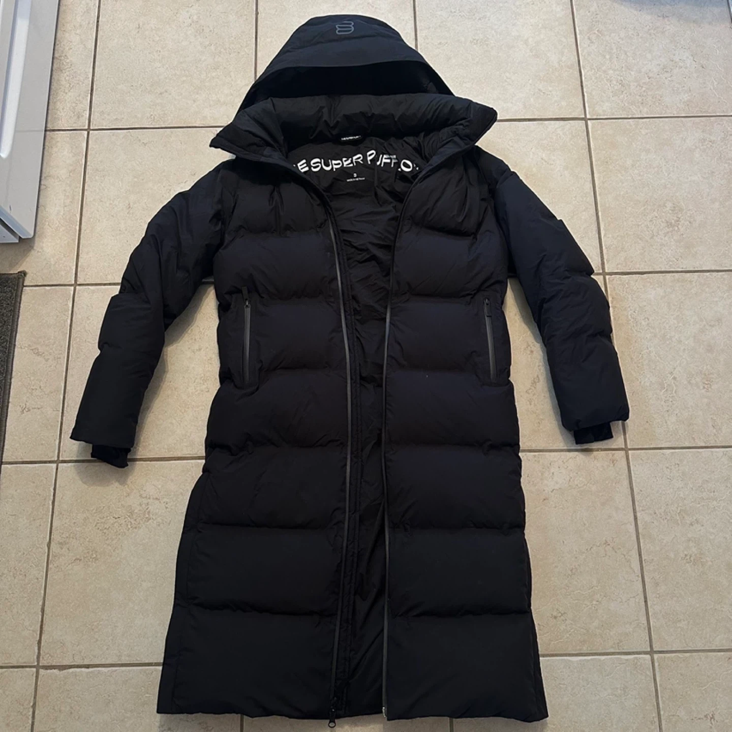 TNA Super Puff Jacket Size S Black - photo 5